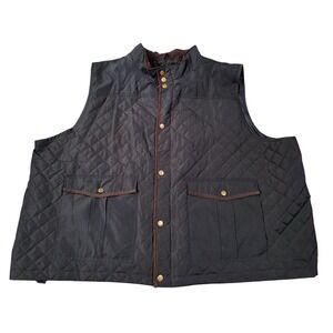 Boulder Creek Mens size 6X Quilted Gorpcore Outdoors Cabincore Casual‎ Prep Vest